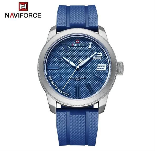 ساعت مچی اورجینال مردانه ناوی فورس|Naviforce|نوی فورس|نیوی فورس| آبی| آبی| کد رفرنس NF9202