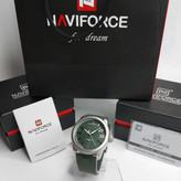 ساعت مچی اورجینال مردانه ناوی فورس|Naviforce|نوی فورس|نیوی فورس نقره ای | سبز| سبز| کد رفرنس NF9202