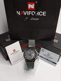 ساعت مچی اورجینال مردانه ناوی فورس|Naviforce|نوی فورس|نیوی فورس سه موتوره کرنوگراف مشکی | مشکی| مشکی| کد رفرنس NF8051-B/GY/B