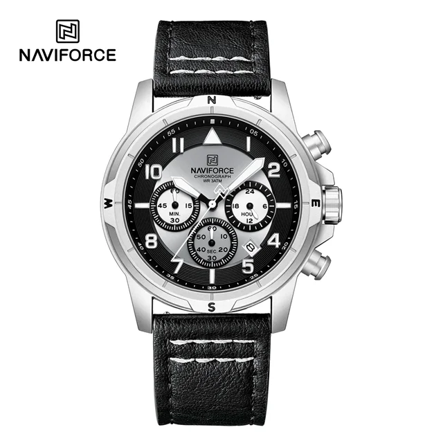 ساعت مچی مردانه اورجینال naviforce nf8077 swb