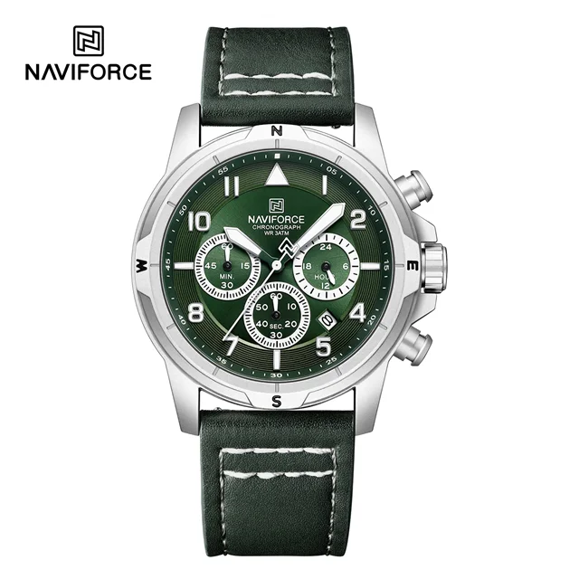 ساعت مچی مردانه اورجینال naviforce nf8077 swgn