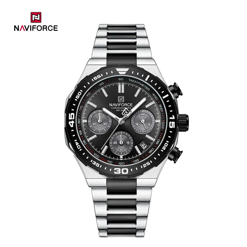 ساعت مچی مردانه نیوی فورس Naviforce NF 8049 S/B/S