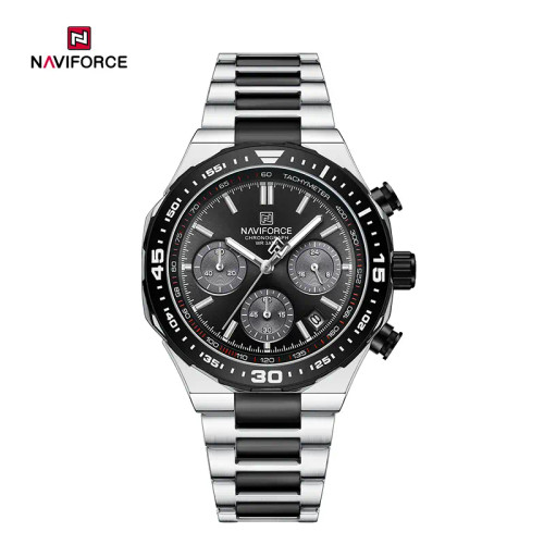 ساعت مچی مردانه نیوی فورس Naviforce NF 8049 S/B/S
