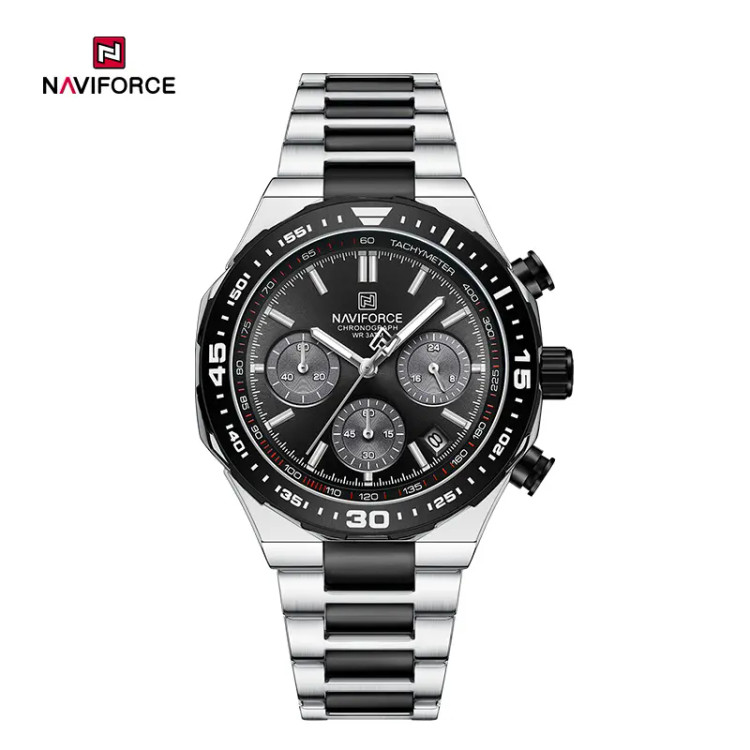 ساعت مچی مردانه نیوی فورس Naviforce NF 8049 S/B/S