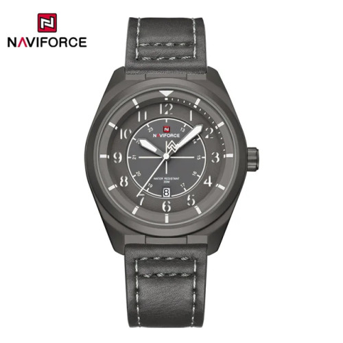 ساعت مچی مردانه نیوی فورس Naviforce NF 9281 GGY/W/GY