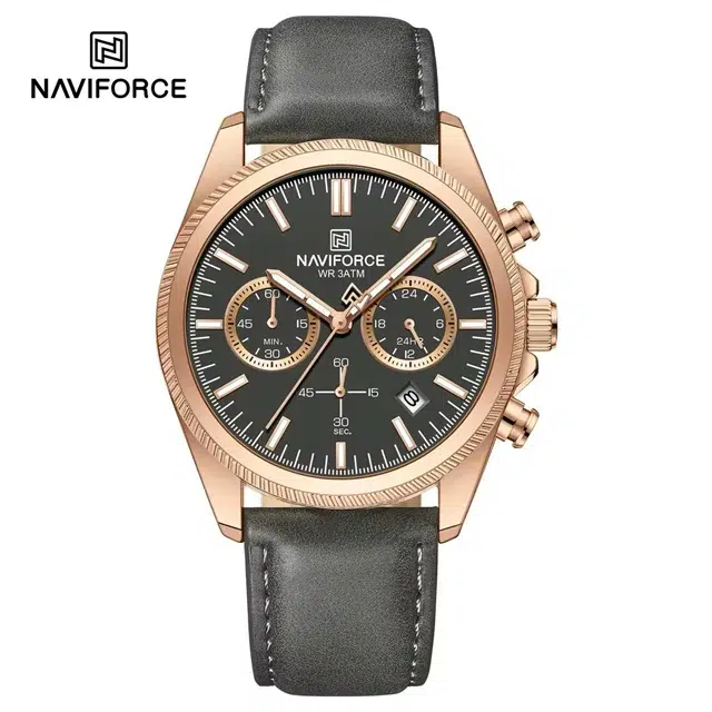 ساعت مچی مردانه نیوی فورس Naviforce NF 8082 RG/GY/GY