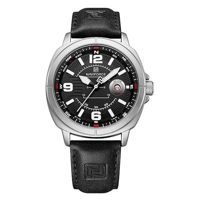 ساعت مچی مردانه نیوی فورس Naviforce NF 8078 S/W/B
